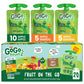 GoGo SqueeZ Applesauce Variety Pack, Apple Mango Banana, 3.2 oz (Pack of 20), Gluten Free, Nut Free, Dairy Free, BPA Free
