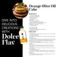 Dolce Flav Natural Orange Extract - Oil-Soluble, Sugar-Free Concentrated Flavor for Candy & Desserts - 2 Oz.