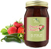 Green Jay Gourmet Strawberry Jalapeno Jam - All-Natural, Vegan, Gluten-Free - 20 Ounces