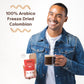 Waka Coffee Instant Coffee - Decaffeinated Medium Roast - Arabica Beans - 35 Count Bag for Hot or Iced Coffee