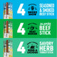 Lorissa'S Kitchen Premium Grass-Fed & Finished Beef & Free Range Turkey Jerky Snack Sticks 12-Pack: 8G Protein, Certified Free F