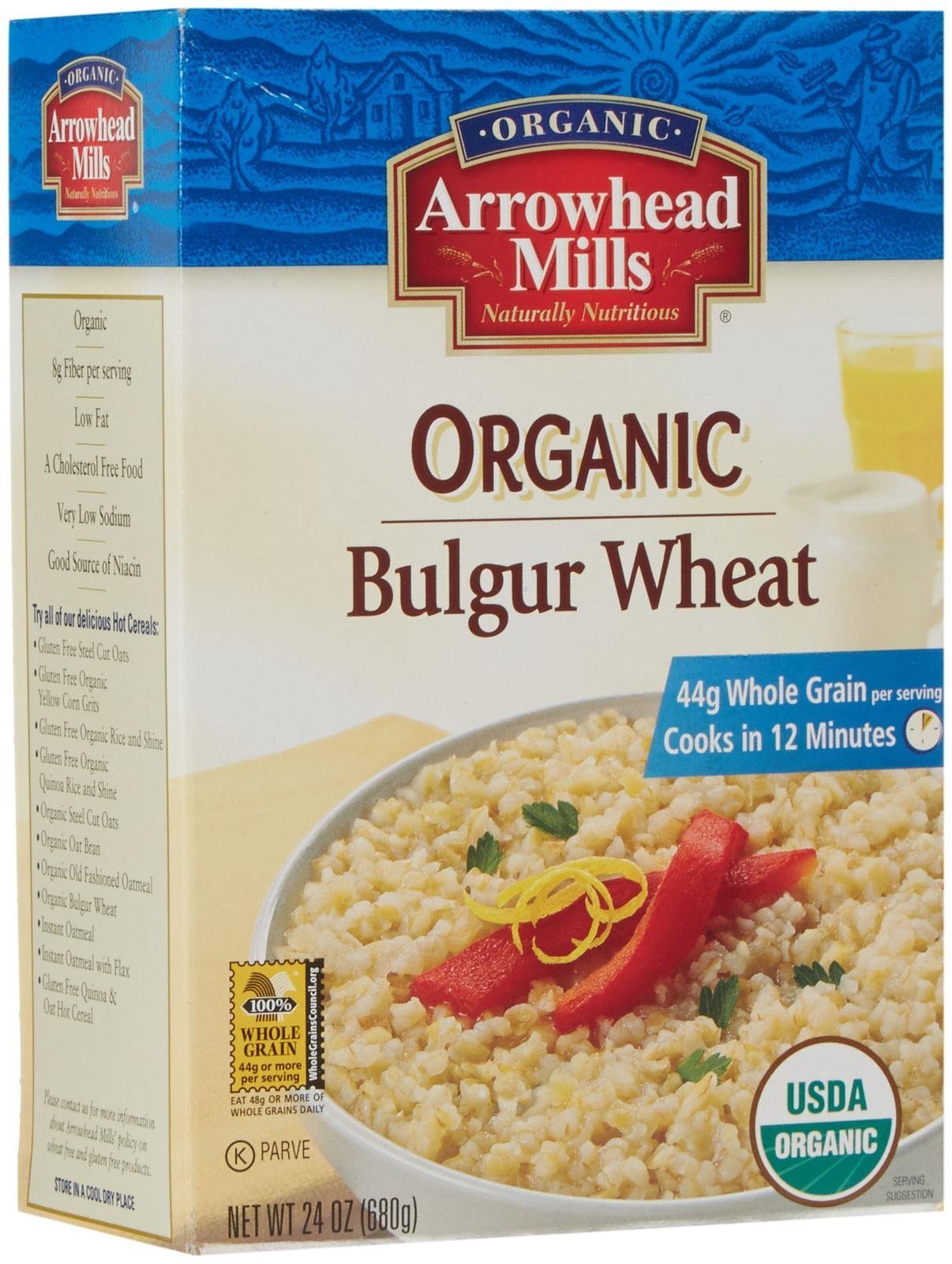 Arrowhead Mills Organic Bulgur Wheat, 24 Oz Bag