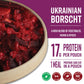 Nomad Nutrition Ukrainian Borscht | Instant Freeze Dried Backpacking & Camping Food | Plant-Based, Non-Gmo Hiking Meals With High-Energy, Vegan, Gluten-Free | 112G - 1 Pack