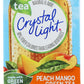 Crystal Light Sugar-Free Peach Mango Drink Mix, 10 On-the-Go Packets, 0.7 Ounce