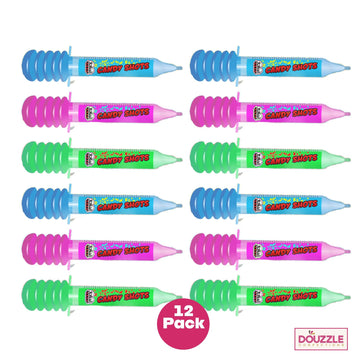 Douzzle Get Well Soon Candy Shots, Sour Candy In Fun Shot (12 Count, Pack Of 1) Individually Wrapped Candies, Birthday Party Fav