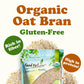 Food To Live Gluten Free Organic Oat Bran, 1 Pound - A Nutritional Powerhouse High Fiber Hot Cereal, Milled From High Protein Oa