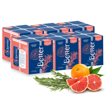 Better Than Booze Non-Alcoholic Mocktail Drinks | Rosemary Grapefruit | 24 Pack Case