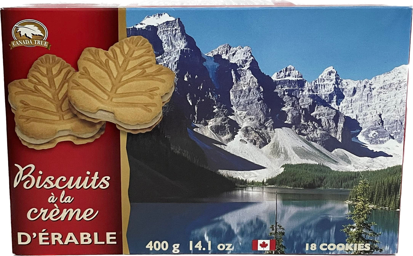 Canada True Premium Maple Cream Cookie With 100% Pure Maple Syrup - Product Of Canada