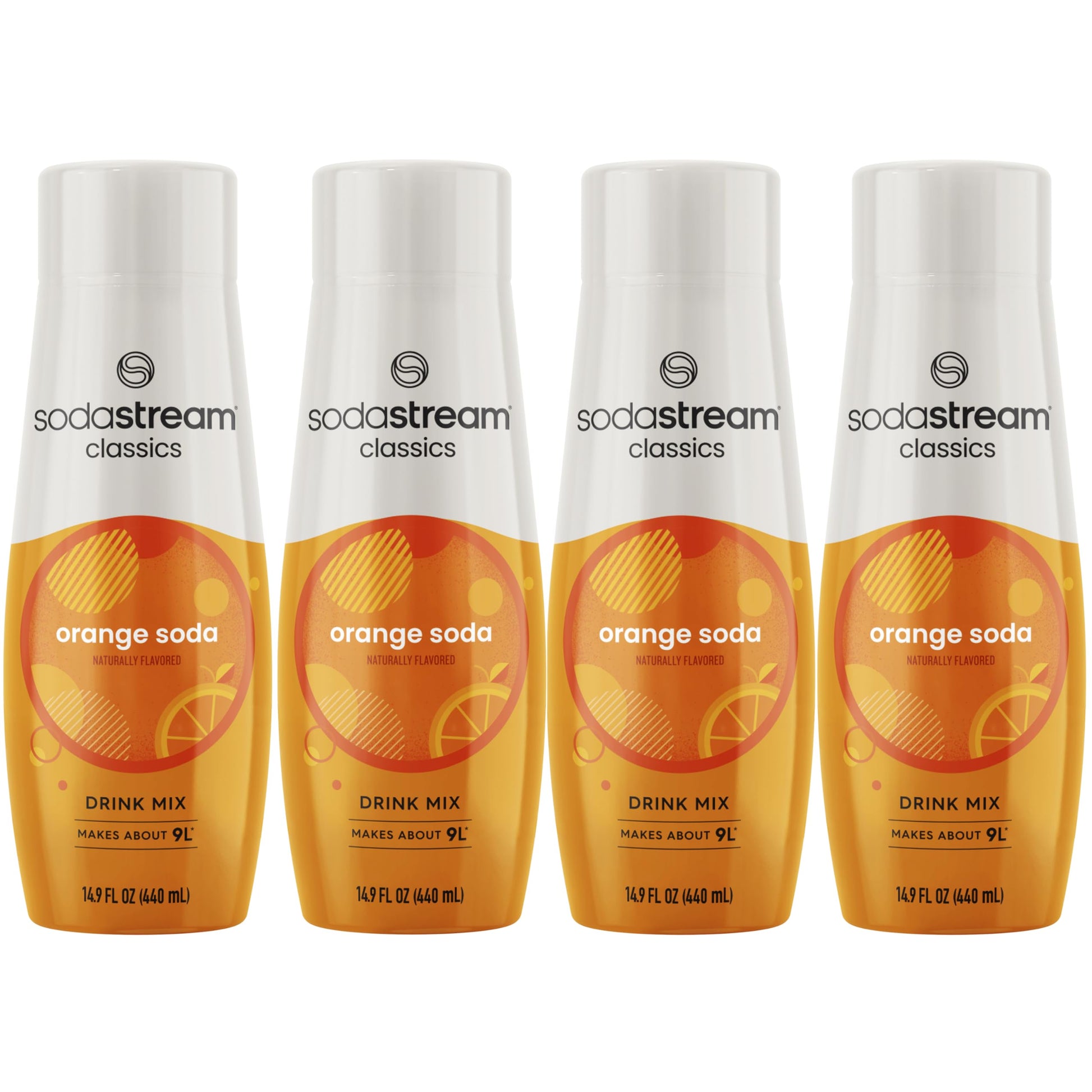 Sodastream Orange, 440Ml 4-Pack
