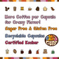 Crazy Cups Flavored Coffee For Keurig K-Cup Machines, Caramel Truffle Sundae, Hot Or Iced Drinks, 22 Single Serve, Recyclable Po