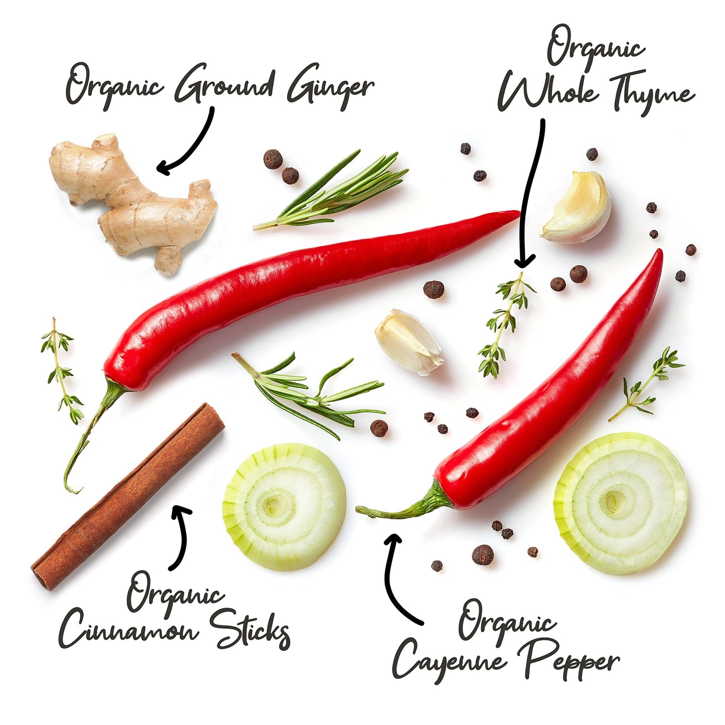 The Spice Lab Complete Organic Spices And Seasonings Set - 18 Jar Spice Kit Variety Pack - Complete Starter Set Great Bbq, Grilling And Gift Sets - Ultimate Culinary Cooking Spices Set