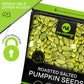 NUT CRAVINGS - Roasted & Salted Pumpkin Seeds, Pepitas, No Shell (16oz - 1 LB) Packed Fresh in Resealable Bag - Nut Snack - Food