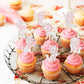 Cyodoos 24Pcs Cat Cupcake Toppers Shiny Pink Cat Baby Shower Cupcake S Cute Cat Theme Princess Theme Bridal Shower Wedding Anniversary Party Decoration Pink