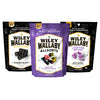 Wiley Wallaby Black Licorice Variety Pack - All Sorts, Black Beans & Black Classic Gourmet Australian Style Soft & Chewy Licoric