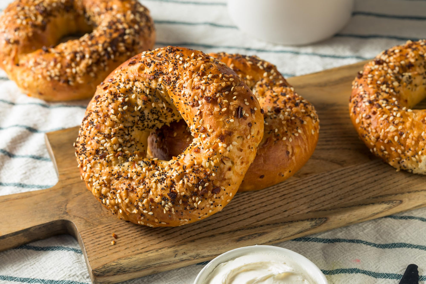 A Blend Above Everything Bagel Dip Mix, 3 Packs, 1 oz. Each, Makes 16 Ounces, Gluten-Free, No MSG, All Natural, No Preservatives