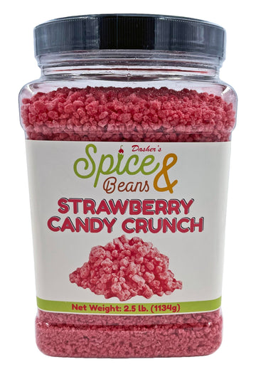 Strawberry Candy Crunch 2.5 lb | Dessert Topping & Decoration for Ice Cream, Sundaes, Cakes, Cupcakes, Milkshakes & Frozen Yogur