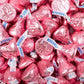Just Candy Pink Candy Kisses Milk Chocolate - 90 Count, Approximately 90 Pieces