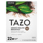 TAZO K-Cups Bold Traditional Breakfast-Style Black Tea, 22 Count, Model 68375780