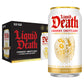 Liquid Death Cherry Obituary Soda-Flavored Sparkling Water, 12-Pack (12oz Cans), Low Sugar, No Artificial Sweeteners