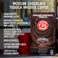 Fire Department Coffee Mexican Chocolate spirit-inspired flavor Infused Whole Bean Coffee - Medium Roast - 12 oz - Veteran Owned