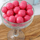 Pink Gumballs 1 Inch Gumballs, 2 Pound Bulk Bag (Approx. 110 Pieces), Pink Candy, Gumballs 1 Inch Pink, The Hampton Popcorn & Ca