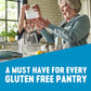 Krusteaz Gluten Free All-Purpose Flour, No Artificial Flavors, Colors, Or Preservatives, 32 Oz Boxes (Pack Of 8)