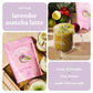 Chamberlain Coffee Lavender Matcha Latte Mix - Matcha Latte With Oat Milk - Sweet Lavender + Fresh Mint - Vegan Matcha Latte Pow