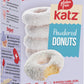 Katz Gluten Free Top 4 Donut Flavors Snack. Powdered, Glazed, Cinnamon, Chocolate Frosted. Free Of Dairy, Soy, Tree Nuts And Pea