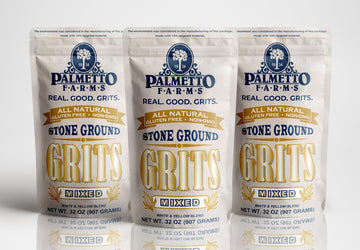 Palmetto Farms Mixed Grits 3 Pack - 2 Pound (Pack of 3) - Yellow and White Grits - Model S-PL-3113