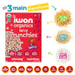 Iwon Organics Protein Crunchies - Plant-Based Protein Low Sugar Gluten & Dairy Free Non-Gmo Organic Breakfast Cereal - Berry Fla