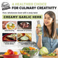 Brick House Creamy Garlic Herb Vinaigrette Dressing, Keto-Friendly, Non-GMO, Low Sodium, 12 Oz