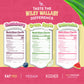 Wiley Wallaby Licorice 10 Ounce Variety Pack - Huckleberry, Apple & Watermelon Classic Gourmet Australian Style Soft & Chewy Lic