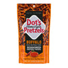 Dots Homestyle Pretzels Buffalo Seasoned Pretzel Twist Snack  16oz Grocery Sized Bag