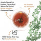 BREWIX Vanilla Spiced Chai Tea - High Caffeine, Gluten Free, 25 Pyramid Tea Bags