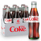Diet Coke Glass Bottle  8 fl oz  6 Pack (Package May Vary)