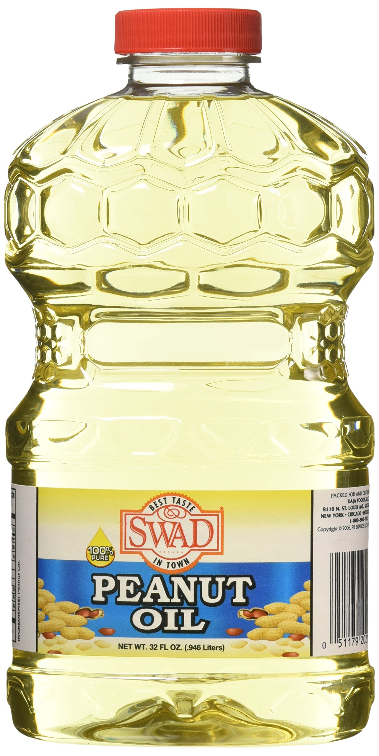 Great Bazaar Swad Peanut Oil, 32 Ounce