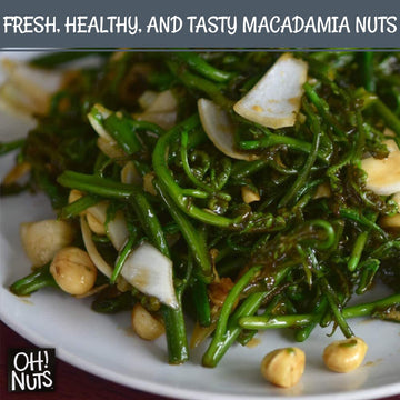 Oh! Nuts Macadamia Nuts - 3 lb - Dry Roasted Unsalted Macadamia Nuts - Oven Roasted - No Oil - Packed in New York Zip-Seal Bag for Exceptional Freshness
