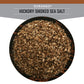 SaltWorks Artisan Hickory Smoked Sea Salt, 3 Ounce Zip-Top Pouch, Light to Medium Brown