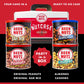 Malt-Inspired Nuts Brand Snacks, Original Nutcase, Perfect For Gifting, Original Peanuts, Original Bar Mix, Cashews, Almonds, Sweet & Spicy Bar Mix, Resealable Cans, Snackin Since 1953 (Pack Of 4)