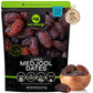 NUT CRAVINGS Dry Fruits - Sun Dried Jumbo Medjool Dates, No Sugar Added (80oz - 5 LB) Packed Fresh in Resealable Bag - Sweet Sna