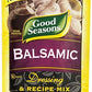 Good Seasons Balsamic Salad Dressing & Recipe Mix, 0.7 oz (Pack of 6) - Perfect for Flavorful Salads and Recipes