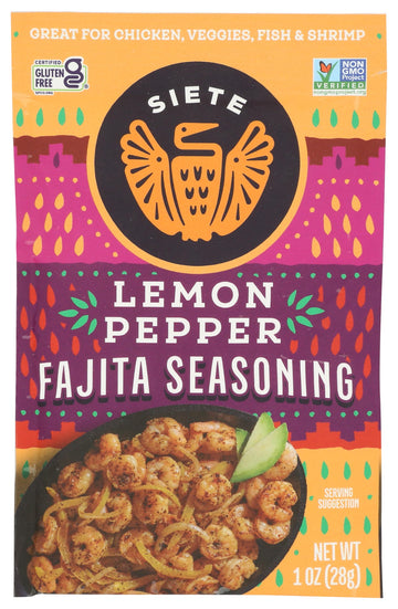 Siete Seasoning Lmn Pep Fajita 1 OZ