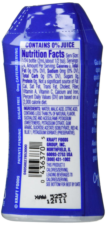 Crystal Light - Liquid Variety (Blueberry Raspberry (Pack Of 4))