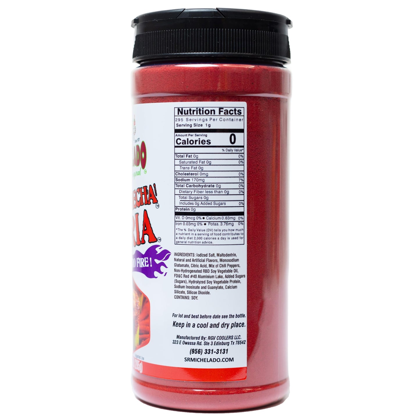 Sr. Michelado Azu-Mecha FURIA Snack Seasoning - 10.5 oz Bottle - Flavor Powder for Snacks, Fruits, Veggies, and More