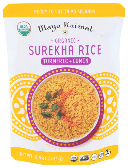 MAYA KAIMAL Organic Turmeric & Cumin Surekha Rice, 8.5 OZ