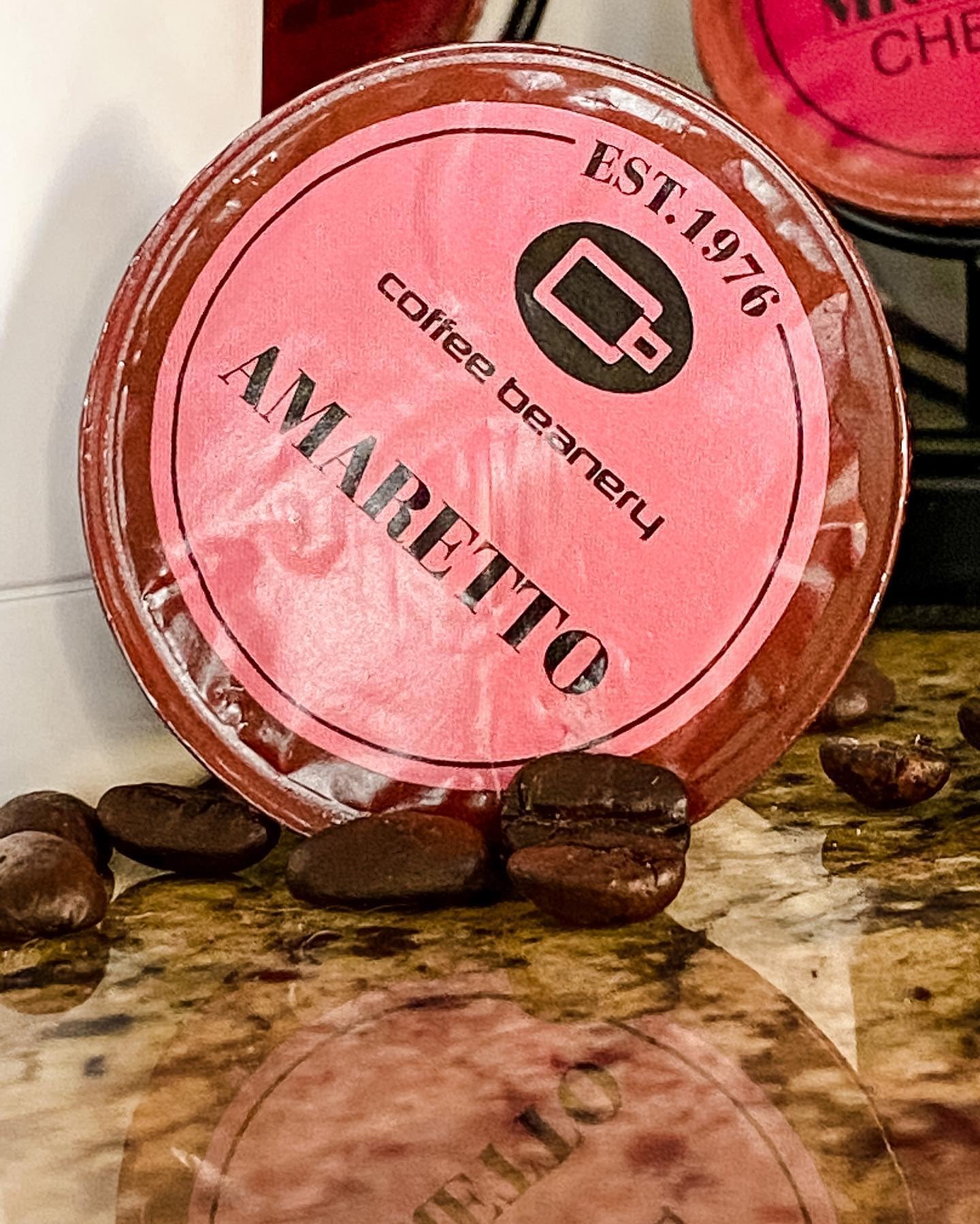 Coffee Beanery Amaretto Decaf Coffee Pods - 192ct Bulk Medium Roast Arabica Coffee