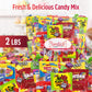 CANDY VARIETY PACK - 2 Lbs Assorted Classic Mix - Bulk Care Package - Office Assortment - Gift Box for Birthday Party, Kids, Col