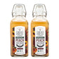 Fresh Press Farms Organic Peach Cider Vinegar with the Mother  16.4 Fl Oz (Pack of 2)  Georgia Made  Raw  Unfiltered  Certified Whole30  Non-GMO