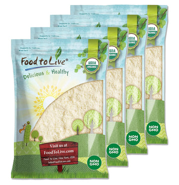 Organic Almond Flour, 25 Pounds - Extra Fine Blanched Prime Meal, Non-Gmo, Low Carb, Culinary Grade, Kosher, Keto, Paleo And Vegan Super Powder, Bulk