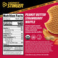 Honey Stinger Organic Peanut Butter Waffle Variety Pack of 18 (6 Per Flavor), Energy Stroopwafel Snack for Exercise, Endurance &